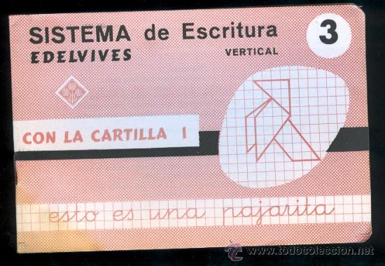 Libros de segunda mano: CUADERNILLO ESCRITURA VERTICAL * EDELVIVES * N&ordm; 3 - Foto 1