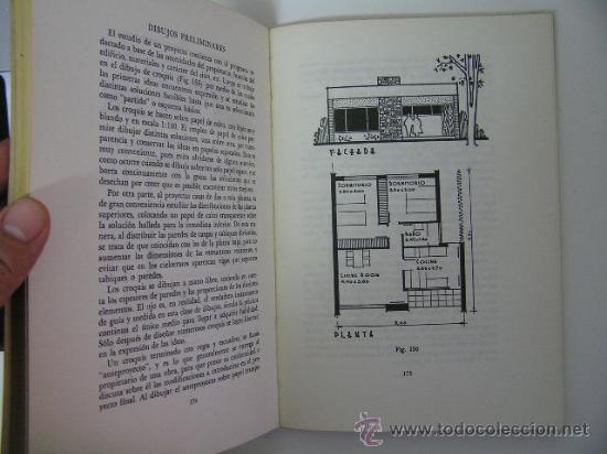 Libros de segunda mano: dibujo arquitectonico,moia, 1967, americalee ed, - Foto 6