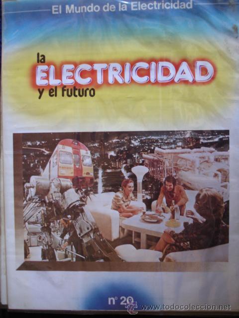 Libros de segunda mano: ELECTRICIDAD Y FUTURO 1982.12 DIAPOSITIVAS.ESCUELA  UNESA