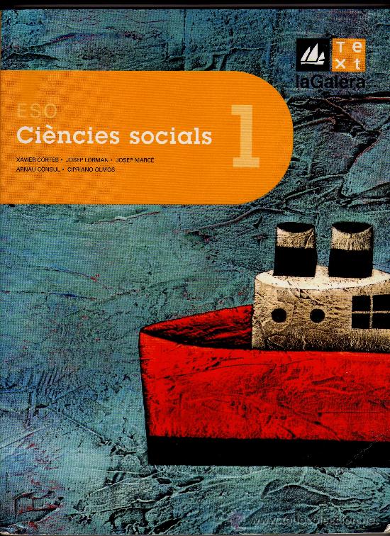 Libros de segunda mano: CI&Egrave;NCIES SOCIALS  &middot; 1 E.S.O. (La Galera, 2007) - 296 P&aacute;ginas - - Foto 1
