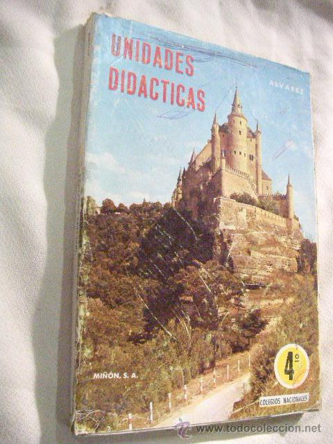 Libros de segunda mano: ANTIGUO LIBRO DE TEXTO UNIDADES DIDACTICAS 4&ordm; - Foto 1