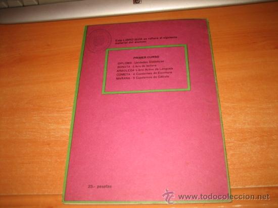 Libros de segunda mano: LIBRO GUIA PARA EL PRIMER CURSO DE ENSE&Ntilde;ANZA PRIMARIA  ANAYA 1966 - Foto 3