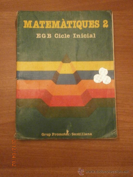 Libros de segunda mano: LIBRO MATEMATICAS 2&ordm; - E.G.B. CICLE INICIAL - Foto 1