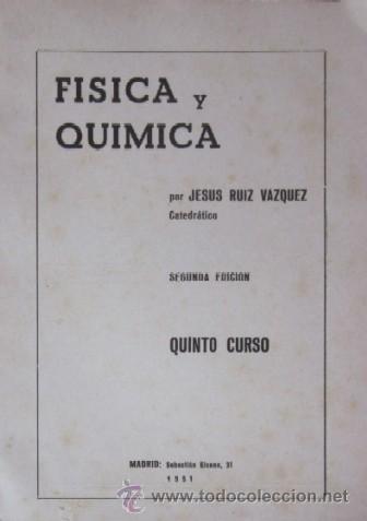 Libros de segunda mano: FISICA Y QUIMICA - QUINTO CURSO - LIBRO ESCOLAR - Foto 3