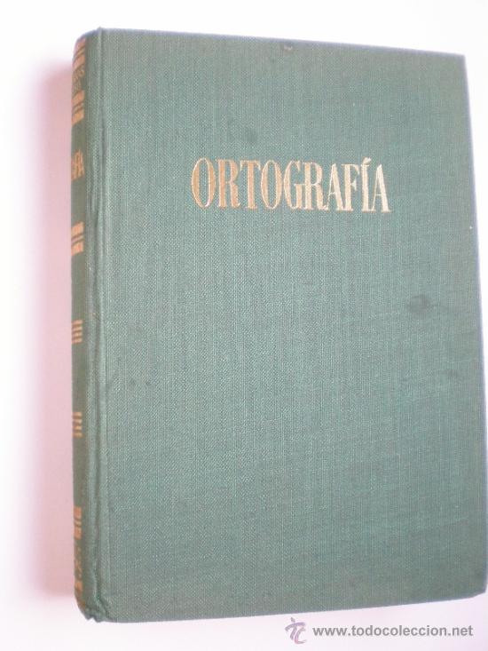 Libros de segunda mano: ORTOGRAFIA. FRANCISCO MARSA - Foto 1