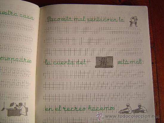 Libros de segunda mano: Cuaderno escuela escritura Anaya. - Foto 3