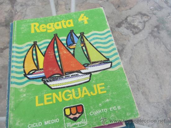 Libros de segunda mano: REGATA 4 LENGUAJE, MANGOLD - Foto 1
