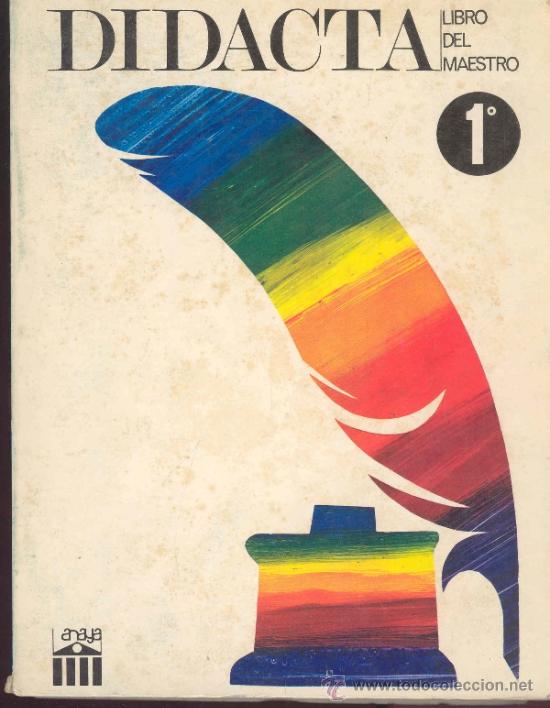 Libros de segunda mano: DIDACTA - LIBRO DEL MAESTRO - 1&ordm; - EDICIONES ANAYA 1967 - Foto 1