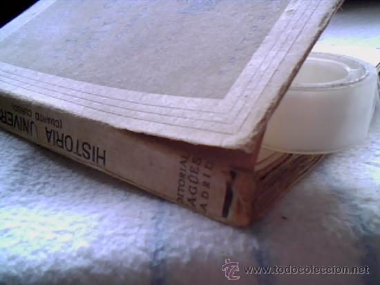 Libros de segunda mano: HISTORIA UNIVERSAL - CUARTO CURSO -C. PEREZ BUSTAMENTE - EDITORIAL YAG&Uuml;ES 1941(incluye programa) - Foto 3