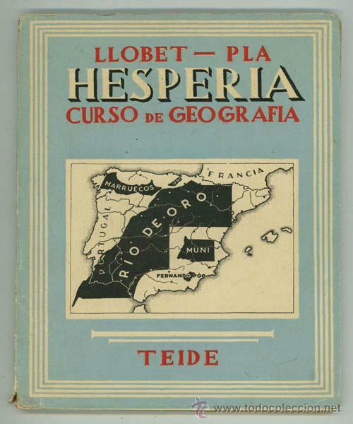 Libri di seconda mano: HESPERIA CURSO DE GEOGRAFIA.