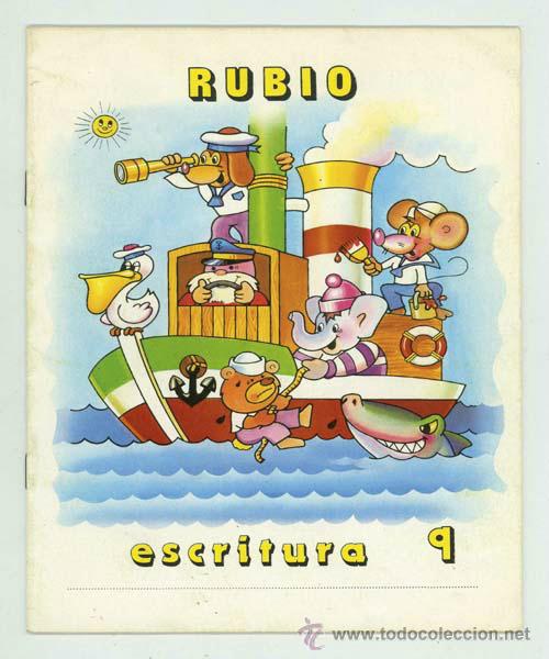 Libros de segunda mano: RUBIO - CUADERNO ESCRITURA 9. - Foto 1