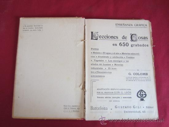 Libros de segunda mano: LECCIONES DE COSAS EN 650 GRABADOS - Foto 2