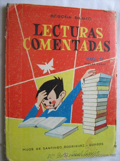 Libros de segunda mano: LECTURAS COMENTADAS.  BILBAO, Bego&ntilde;a. 1966 - Foto 1