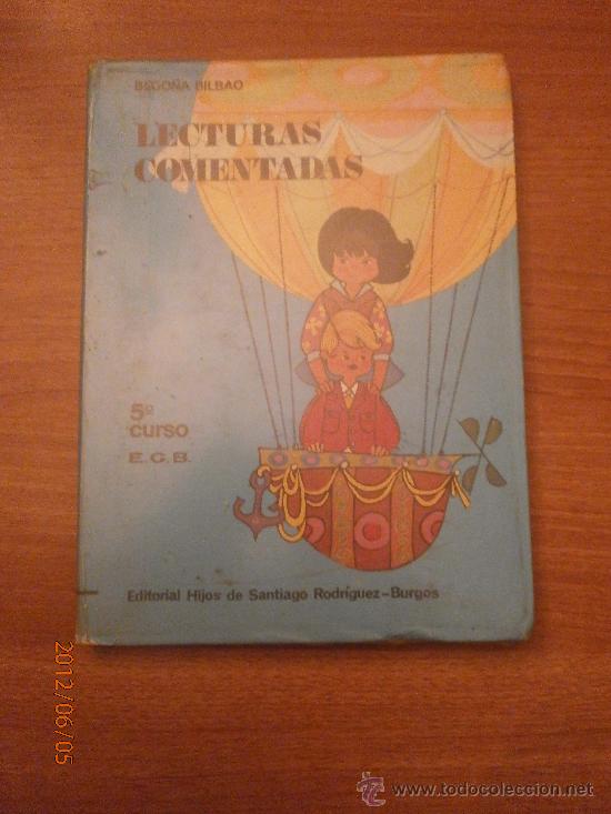 Libros de segunda mano: LIBRO LECTURAS  COMENTADAS , 5&ordm; CURSO E.G.B. - - Foto 1