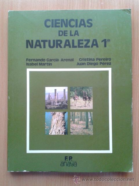 Libros de segunda mano: CIENCIAS DE LA NATURALEZA 1&ordm; 1 FP FORMACION PROFESIONAL ANAYA 1981