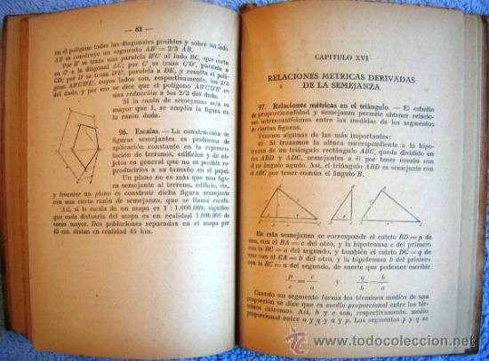 Libros de segunda mano: ELEMENTOS DE GEOMETRIA. FELIX CORREA, ZARAGOZA, 1947. - Foto 3