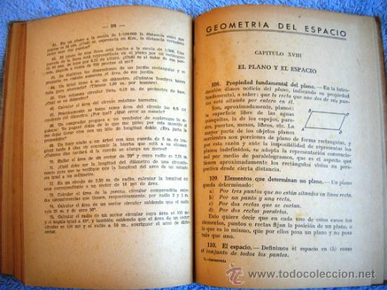 Libros de segunda mano: ELEMENTOS DE GEOMETRIA. FELIX CORREA, ZARAGOZA, 1947. - Foto 5