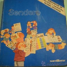 Libros de segunda mano: LIBRO. SENDERO. SANTILLANA 1983 - APRENDIZAJE DE LECTURA Y ESCRITURA. METODO INTENSIVO.. Lote 32356380