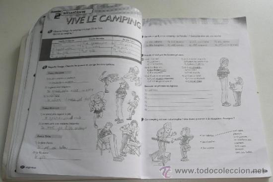Libros de segunda mano: Action XXI - M&eacute;thode de Fran&ccedil;ais 1 ESO Cahier dexercices (Santillana, 2002) - Foto 2