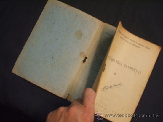 Libros de segunda mano: TRIGONOMETRIA ELEMENTAL - EDIT. SERVICIO DE EXTENSION DE ENSE&Ntilde;ANZAS TECNICAS - 1940 - - Foto 3