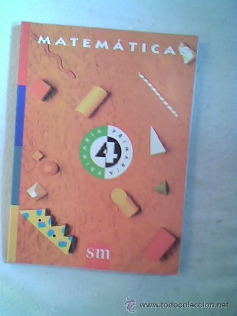 Libros de segunda mano: MATEMATICAS PRIMARIA 4 - EDICIONES SM 1993 - Foto 1