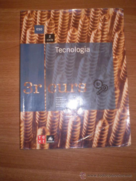 Libros de segunda mano: LIBRO DE TECNOLOGIA - 3&ordm; CURSO-- ESO -- TEXT - Foto 1