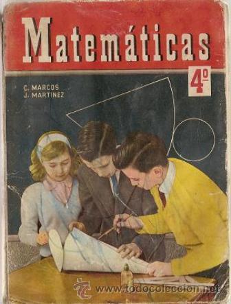 Libros de segunda mano: Matem&aacute;ticas 4&ordm;. C. Marcos y J. Mart&iacute;nez. S.M. 1962 - Foto 1