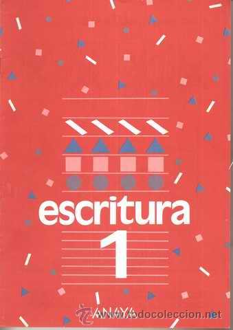 Libros de segunda mano: ESCRITURA 1 - ANAYA 1987 - Foto 1