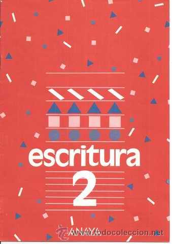 Libros de segunda mano: ESCRITURA 2 - ANAYA 1987 - Foto 1