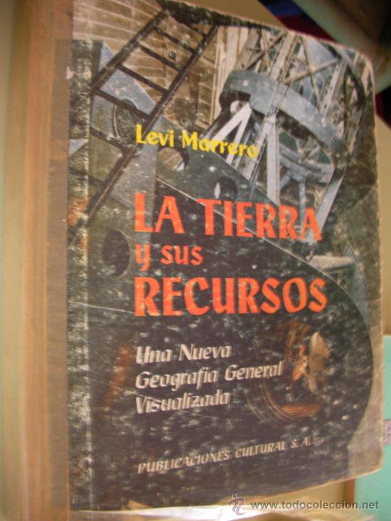 Libros de segunda mano: ANTIGUO LIBRO DE TEXTO LA TIERRA Y SUS RECURSOS - LEVI MARRERO - Foto 1