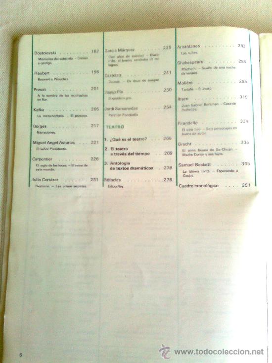 Libros de segunda mano: Indice Senda8 hoja 2 - Foto 3