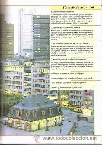 Libros de segunda mano: ECONOM&Iacute;A 1&ordm; BACHILLERATO - SM 2000 - Foto 3