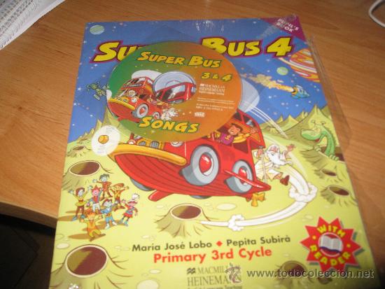 Libros de segunda mano: Super Bus 4. Pupils book. Ingl&eacute;s 4&ordm; - Foto 1
