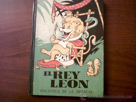 Libros de segunda mano: EL REY LEON-JUANITA LLUMAS-DALM&Aacute;U CARLES PLA-GERONA-TAPA CARTON&Eacute; 24 P&Aacute;GINAS 13X17
