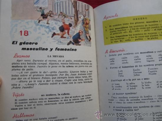Libros de segunda mano: libro escolar , lenguaje y nociones de gramatica , 1962, ediciones S M - Foto 5
