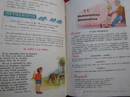 Libros de segunda mano: libro escolar , lenguaje y nociones de gramatica , 1962, ediciones S M - Foto 7