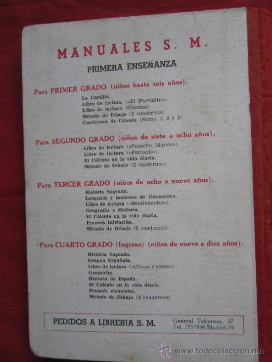 Libros de segunda mano: libro escolar , lenguaje y nociones de gramatica , 1962, ediciones S M - Foto 10