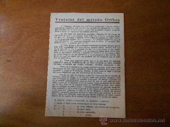 Libros de segunda mano: CUADERNO ORTHOS PARA APRENDER SIMULT&Aacute;NEAMENTE CALIGRAF&Iacute;A Y ORTOGRAF&Iacute;A -6 USO DE LA B Y LA V - Foto 4