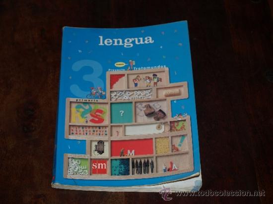 Libros de segunda mano: LENGUA 3&ordm; SM. PROYECTO TROTAMUNDOS.224 PAG. - Foto 1