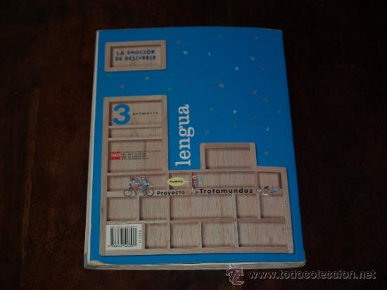 Libros de segunda mano: LENGUA 3&ordm; SM. PROYECTO TROTAMUNDOS.224 PAG. - Foto 5