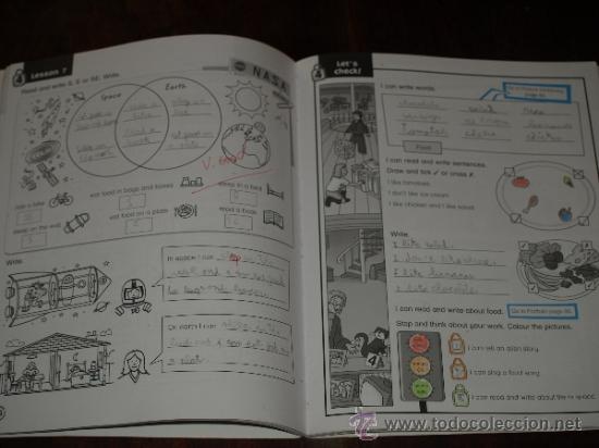 Libros de segunda mano: LIBROS DE INGLES. OXFORD. SURPRISE 3. CLASS BOOK Y ACTIVITY BOOK. - Foto 5