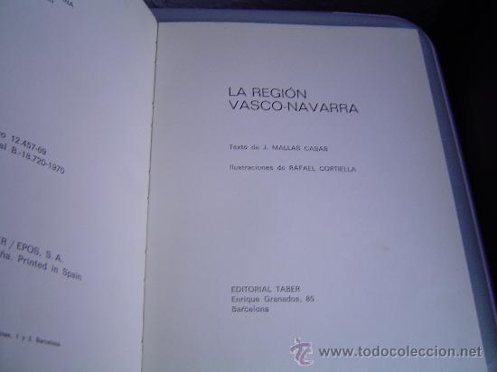 Libros de segunda mano: Conozcamos Espa&ntilde;a LA REGION VASCO-NAVARRA - Foto 3
