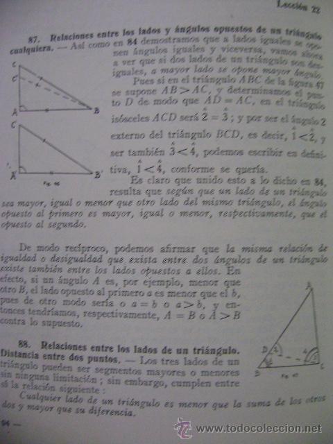 Libros de segunda mano: Libro matem&aacute;ticas, Alfonso Gironza, 2&ordm;, 1956. Con programa - Foto 3