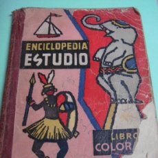 Libros de segunda mano: LIBRO. ENCICLOPEDIA ESTUDIO LIBRO COLORADO PARA INICIO AL CICLO ELEMENTAL DALMAU CARLES 1961. Lote 35389019