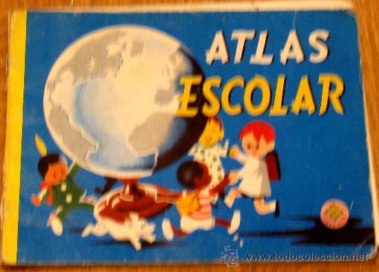 Libros de segunda mano: ATLAS ESCOLAR EDELVIVES A&Ntilde;O 1964 - Foto 1