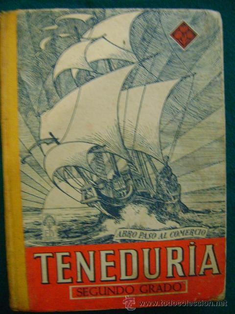 Libros de segunda mano: Tenedur&iacute;a 2&ordm; segundo grado. Edelvives, 1950. - Foto 1