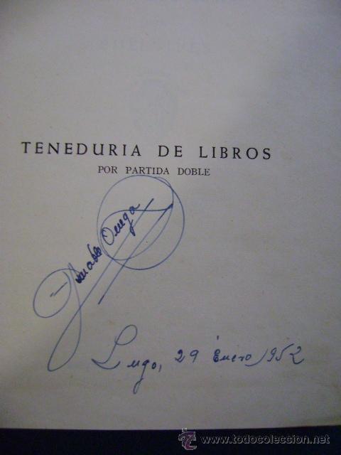 Libros de segunda mano: Tenedur&iacute;a 2&ordm; segundo grado. Edelvives, 1950. - Foto 3