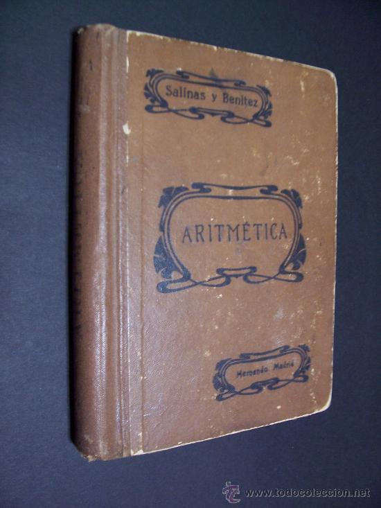 Libros de segunda mano: ARITMETICA - SALINAS Y BENITEZ - ED. HERNANDO / MADRID 1943 - Foto 1