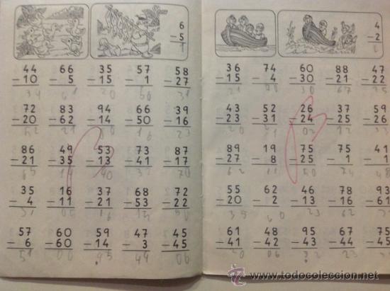 Libros de segunda mano: PROBLEMAS RUBIO RESTAR 2 completamente hecho 1977 - Foto 2