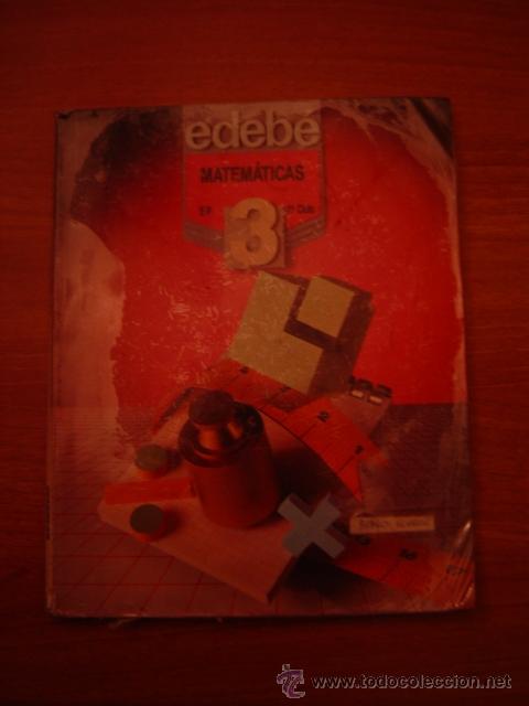 Libros de segunda mano: LIBRO DE MATEMATICAS - EP -3&ordm; - 2&ordm; CICLO - - Foto 1